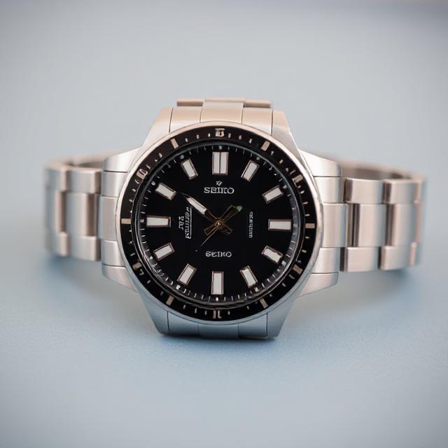 Elegant Stainless Steel Watch